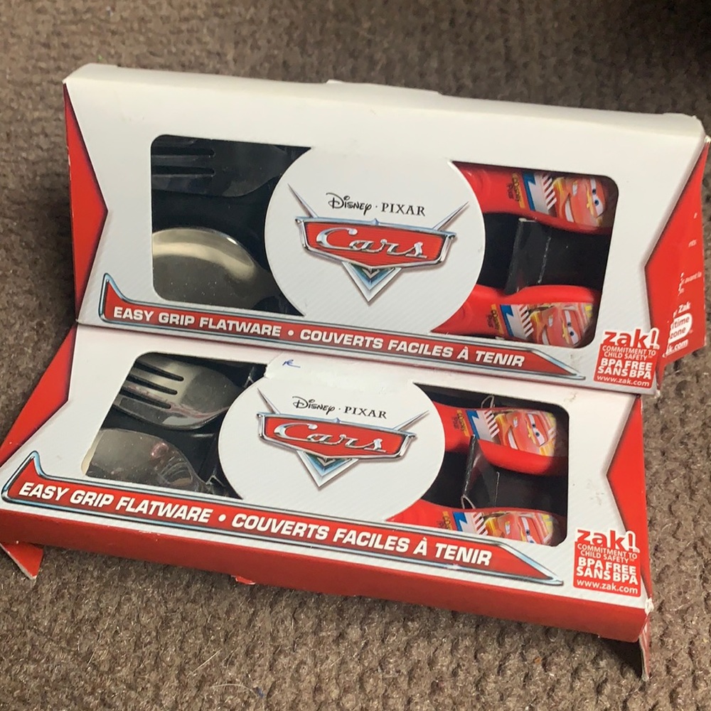 Disney Pixar CARS fork and spoon